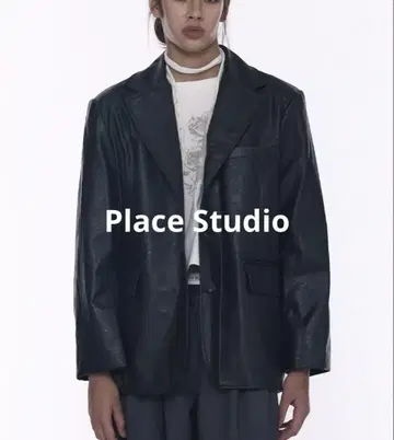 Place Studio CRACK OVERFIT SINGLE JACKET
