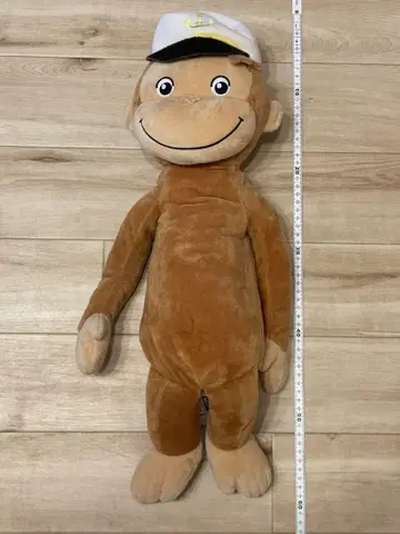 호기심 많은 조지 봉제 인형 약 60cm