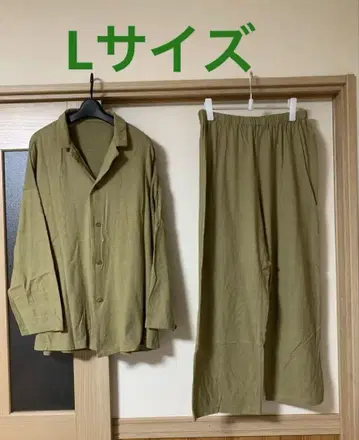 [ 군제 ] 남성용 파자마 사이즈 L 긴팔 롱 바지