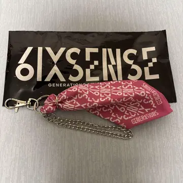 GENERATIONS 코모리 하야토 반다나 키체인 6IX SENSE