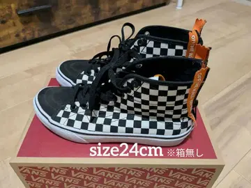 VANS 체크 하이컷 스니커즈