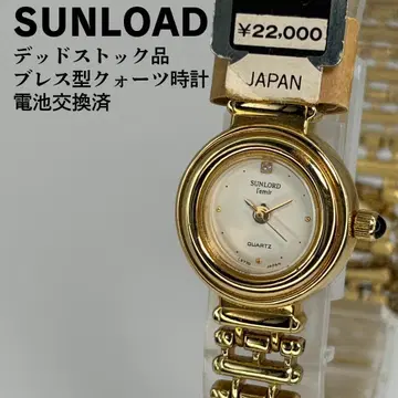 미사용품 SUNLORD 선로드 블레스형 쿼츠 손목시계 배터리 교환 완료