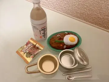가챠가챠 한국 밥 세트