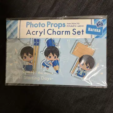 Free! 나나세 하루카 아크릴 키링 세트
