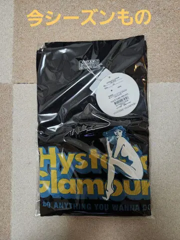 Hysteric Glamour 롱 슬리브 T셔츠 블랙