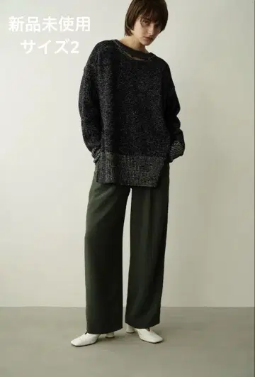 클라네 BASIC TUCK PANTS