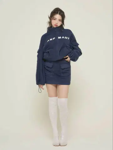 andmary Mary logo fleece jacket/skirt