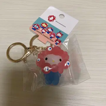 간사이 만박 산리오 클리어 키링 키티