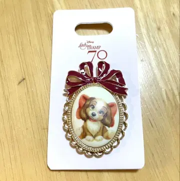 LADY AND THE TRAMP 70TH 레이디 브로치
