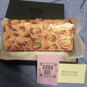 ANNA SUI 장미 무늬 장지갑