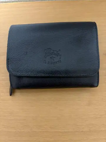 일비종떼 접이식 지갑 블랙