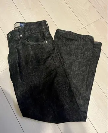 GAP 올드갭 부츠 핏 블랙 데님 팬츠 35 x 30