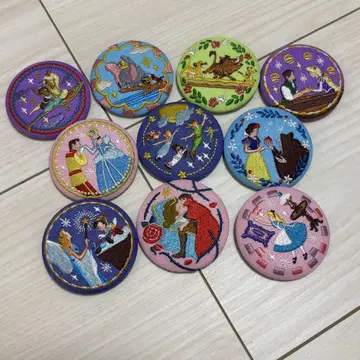 디즈니 자수 캔뱃지 Disney 라푼젤 캔뱃지 피터팬