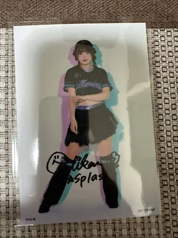 M Splash!! 직필 사인 브로마이드 생사진 HIKARU