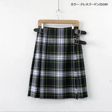 O'NEIL OF DUBLIN 타탄 체크 퀼트 랩 스커트 8