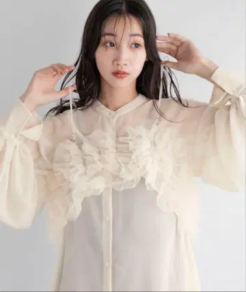 로리즈팜 2way 프릴 튤 뷔스티에