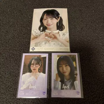 =LOVE 미니 사진 vol.10 이노구치 이오리 브로마이드 덤 포함