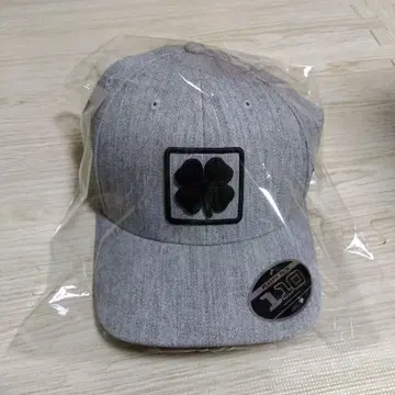 네잎 클로버 자수 그레이 캡 110