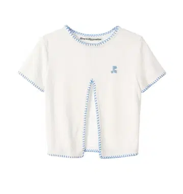 Rest & Recreation CUT OUT TERRY TOP