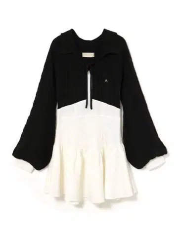 ANDMARY Tess blouse mini dress