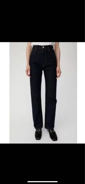 MOUSSY HW STRAIHGT 데님 24 진한 인디고