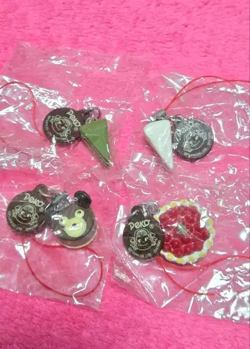 페코짱 후지야 케이크 스트랩 2 후지야 키링 스트랩