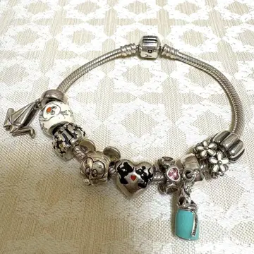PANDORA x Disney 참 & 팔찌 세트