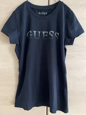 GUESS T셔츠 블랙