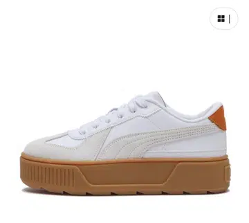 Puma 화이트 플랫폼 스니커즈