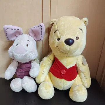 곰돌이 푸와 피글렛 봉제 인형 세트