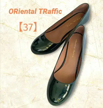 ORiental TRaffic 펌프스 [ 37 ] 24cm 그린 에나멜