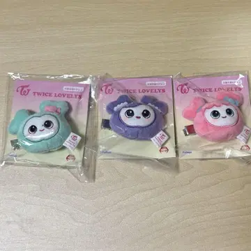 TWICE gigo 봉제 인형 헤어핀 미사모