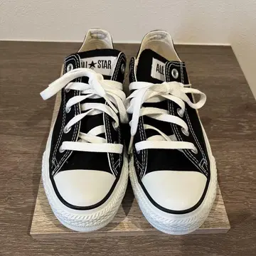 [택 포함 새상품] 여성용 CONVERSE ALL STAR 블랙 23cm