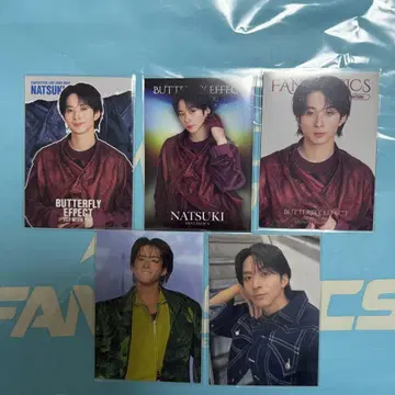 사와모토 나츠키 포토 카드 트레이딩 카드 세트