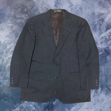 트위드 자켓 vintage 그레이 스트라이프 포멀