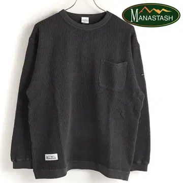 MANASTASH/마나스태쉬 와플 티셔츠 긴팔 서멀