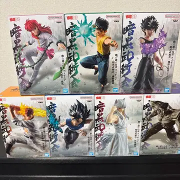 BANDAI 유유백서 암흑무술회 피규어 7체 세트