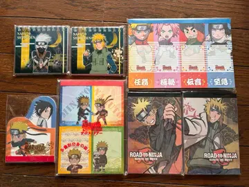 NARUTO 나루토 질풍전 메모장 7개 세트 묶음 판매
