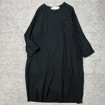 [ HARVESTY ] 코튼 튜닉 원피스 풀오버