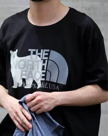 the north face purple label 직영점 별주 t셔츠
