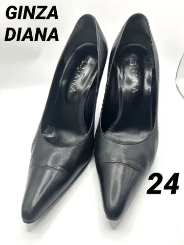 DIANA 다이애나 펌프스 스틸레토 블랙 24cm