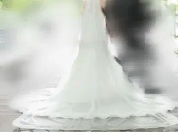 웨딩 베일 250cm 이탈리아제 소프트 튤 타카미 브라이덜
