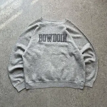 80s Champion 챔피온 래글런 프린트 맨투맨 USA제