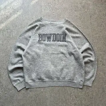 80s Champion 챔피온 래글런 프린트 맨투맨 USA제