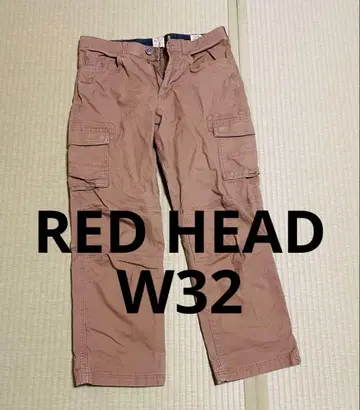 RED HEAD 레드헤드 카고 팬츠 W32 L30 브라운 00년대