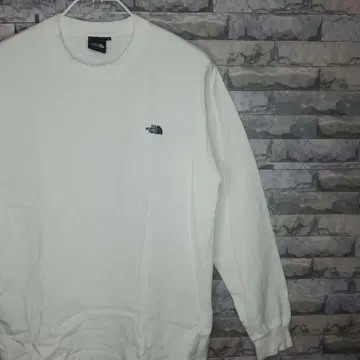 [ 새상품급! ] THE NORTH FACE 화이트 크루넥 T셔츠 L