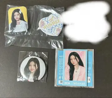 illit 원희 캔뱃지 실리콘 밴드
