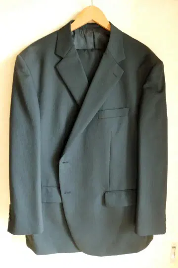 PIMLICO 비즈니스 정장 블랙 스트라이프 새상품급 4XL(5L) 이상