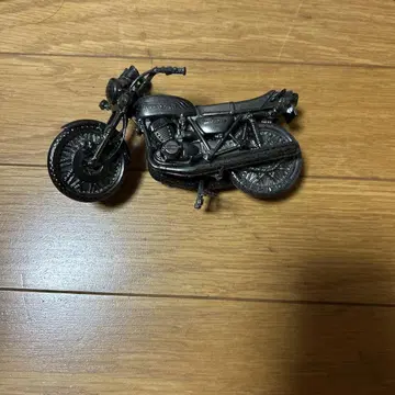 바이크 미니어처 블랙 메탈제 약 10cm