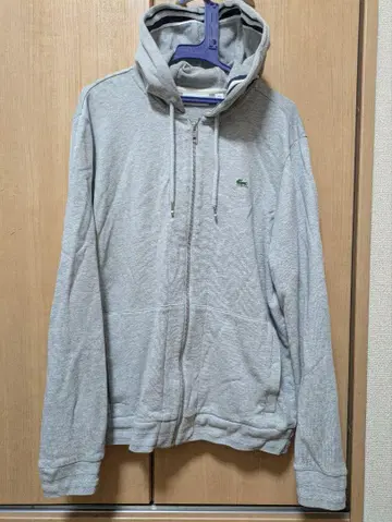 라코스테 Lacoste 그레이 후드티 사이즈 4 사이즈 L